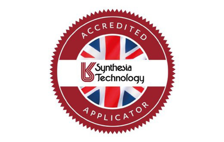 Synthesia approved applicator logo